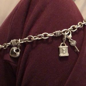 Judith Ripka Charm Bracelet